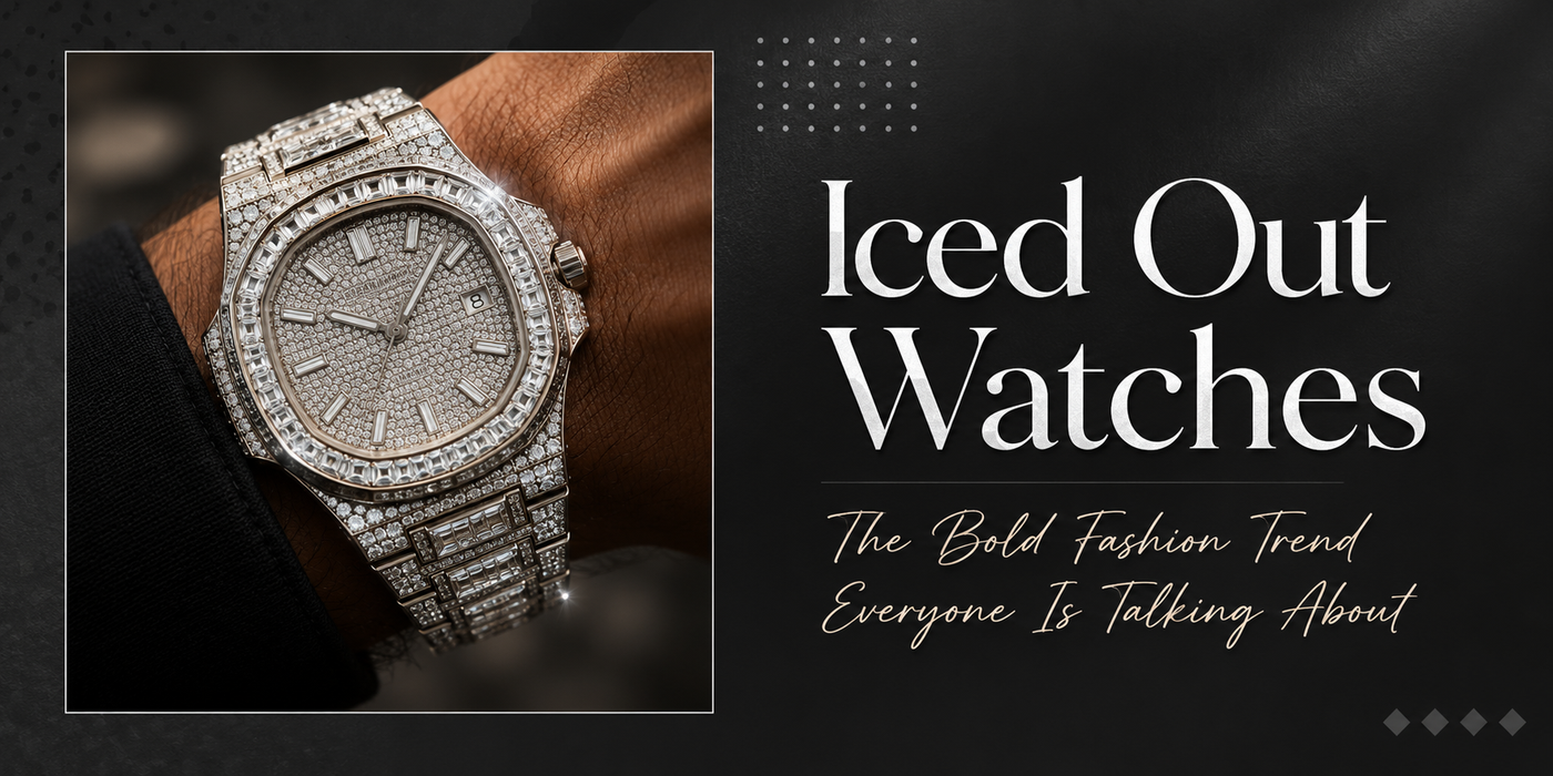 Iced Out Watches: The Bold Fashion Trend Everyone Is Talking About