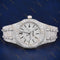 36MM Classic Iced Out Moissanite Watch  VVS1 D Color