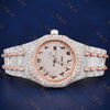 Arabic Dial VVS1 D Color  Moissanite Watch