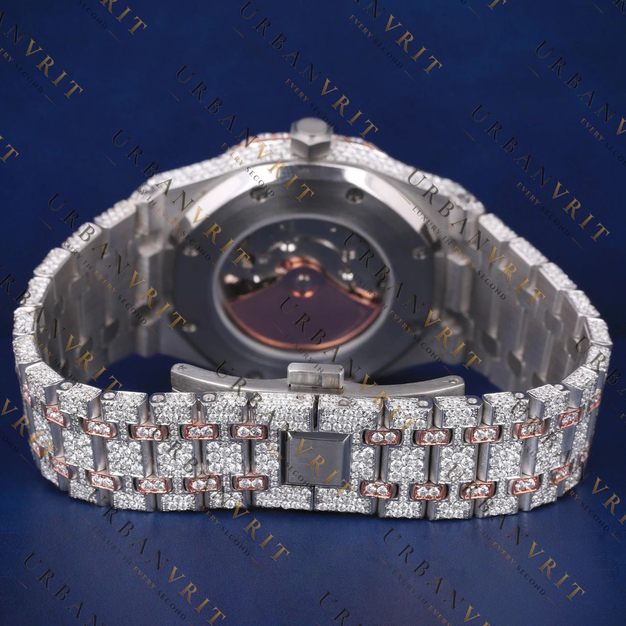 Arabic Dial VVS1 D Color Moissanite Watch
