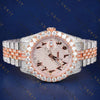 Arabic Rose Gold VVS1 D Color  Moissanite Watch