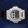 Iced Out Moissanite G Shock Watch VVS1 D Color Luxury Digital Watch