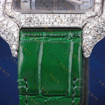 Green Dial VVS1 D Color Moissanite Watch