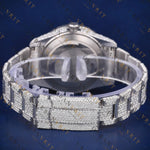 Iced GMT VVS1 D Color Moissanite Watch