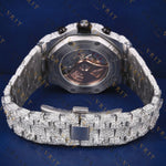 Iced Chronograph VVS1 D Color Moissanite Watch