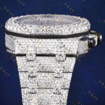 Iced Chronograph VVS1 D Color Moissanite Watch
