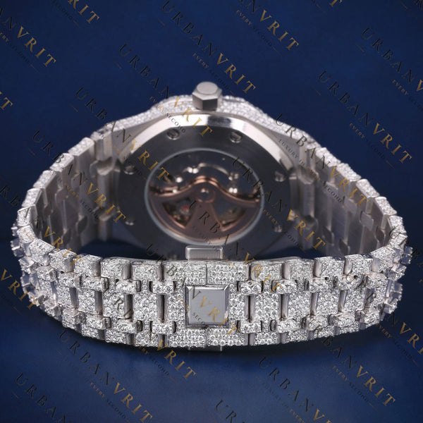 Arabic Dial VVS1 D Color Moissanite Watch