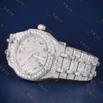 Arabic Dial VVS1 D Color Moissanite Watch