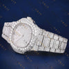Fully Iced VVS1 D Color Moissanite Watch