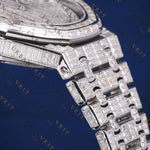Luxury Baguette VVS1 D Color Moissanite Watch