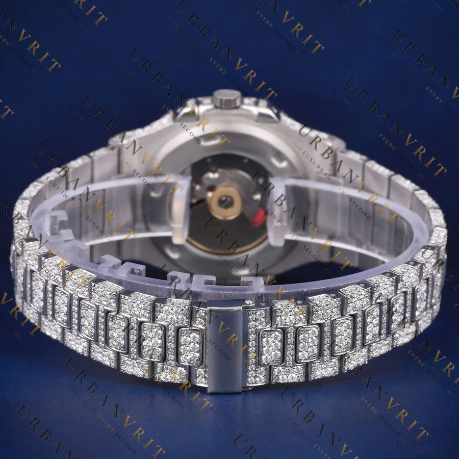 Green Dial VVS1 D Color Moissanite Watch