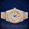 Rainbow Dial VVS1 D Color Moissanite Watch