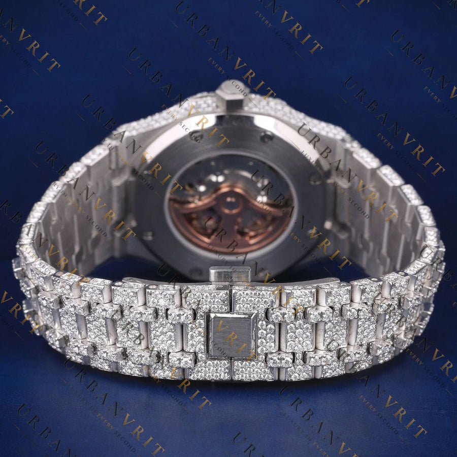 Arabic Numeral VVS1 D Moissanite Watch