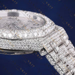 Arabic Numeral VVS1 D Moissanite Watch