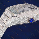 Baguette VVS1 D Color Moissanite Watch