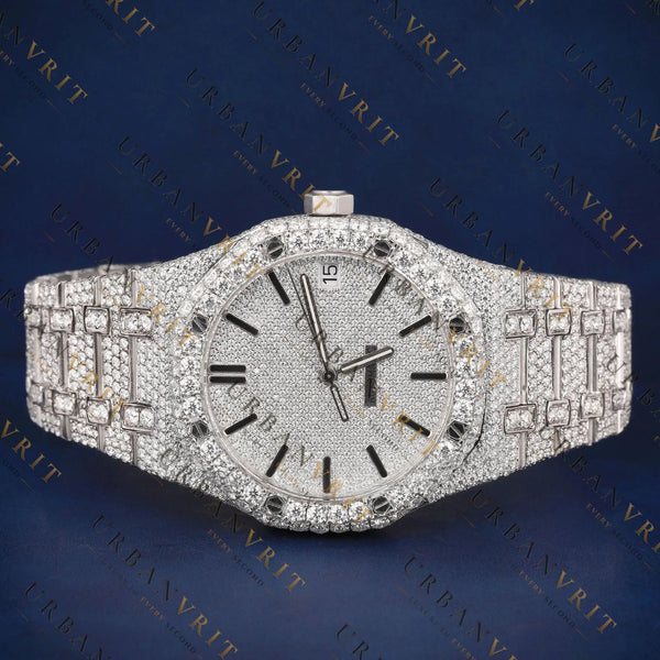 Luxury Royal Oak VVS1 D Color Moissanite Watch