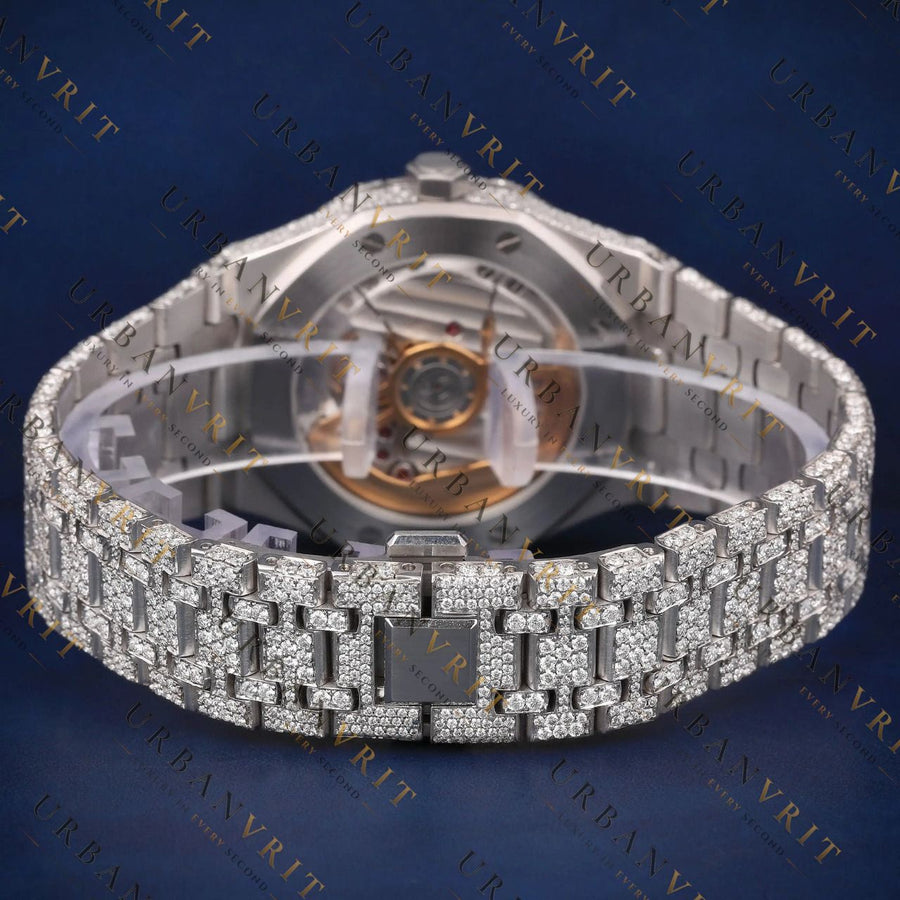 Luxury Royal Oak VVS1 D Color Moissanite Watch