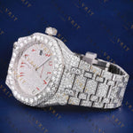 Arabic Dial VVS1 D Color Moissanite Watch