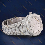 Luxury Fully Iced Out VVS1 D Color Moissanite Watch