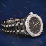 Black Royal Oak VVS1 D Color Moissanite Watch