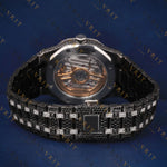 Black Royal Oak VVS1 D Color Moissanite Watch