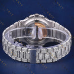 Silver VVS1 D Color Moissanite Watch