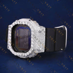 Iced Out Digital VVS1 D Color Moissanite Watch