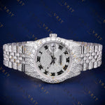 Luxury Date just VVS1 D Color Moissanite Watch