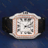 Luxury Santos VVS1 D Color Moissanite Watch