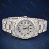 Arabic Dial Round VVS1 D Color Moissanite Watch