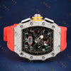 Skeleton Chronograph VVS1 D Colour Moissanite Watch