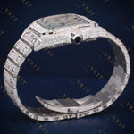 Square Arabic VVS1 D Color Moissanite Watch