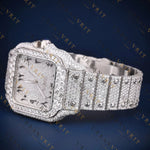 Square Arabic VVS1 D Color Moissanite Watch