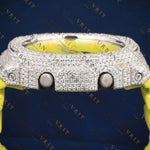 Yellow G Shock VVS1 D Color Moissanite Watch