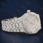 Arabic Dial Watch VVS1 D Color Moissanite Watch