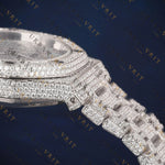 Arabic Dial Watch VVS1 D Color Moissanite Watch