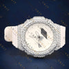 White G Shock VVS1 D Color Moissanite Watch