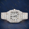 Arabic Dial Square VVS1 D Color Moissanite Watch