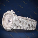 Moonphase Calendar VVS1 D Color Moissanite Watch