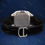 Black Dial Square VVS1 D Color Moissanite Watch