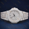 Silver Dial VVS1 D Color Moissanite Watch