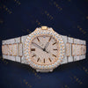 Two-Tone Rose Gold VVS1 D Color Moissanite Automatic Watch