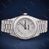 Iced Out Day-Date VVS1 D Color Moissanite Watch