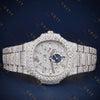 Moonphase Calendar VVS1 D Color Moissanite Watch