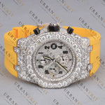 Iced Out Chronograph VVS1 D Color Moissanite Watch