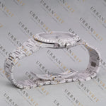 Iced Out VVS1 D Color Moissanite Automatic Watch