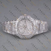 Moissanite Watch VVS1 D Color Fully Iced Out White Gold