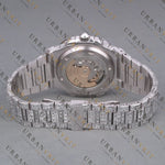 Moissanite Watch VVS1 D Color Fully Iced Out White Gold