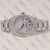 Rainbow Dial Moissanite Watch VVS1 D Color Fully Iced