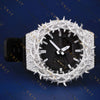 Spiked G-Shock Moissanite Watch VVS1 D Color Fully Iced